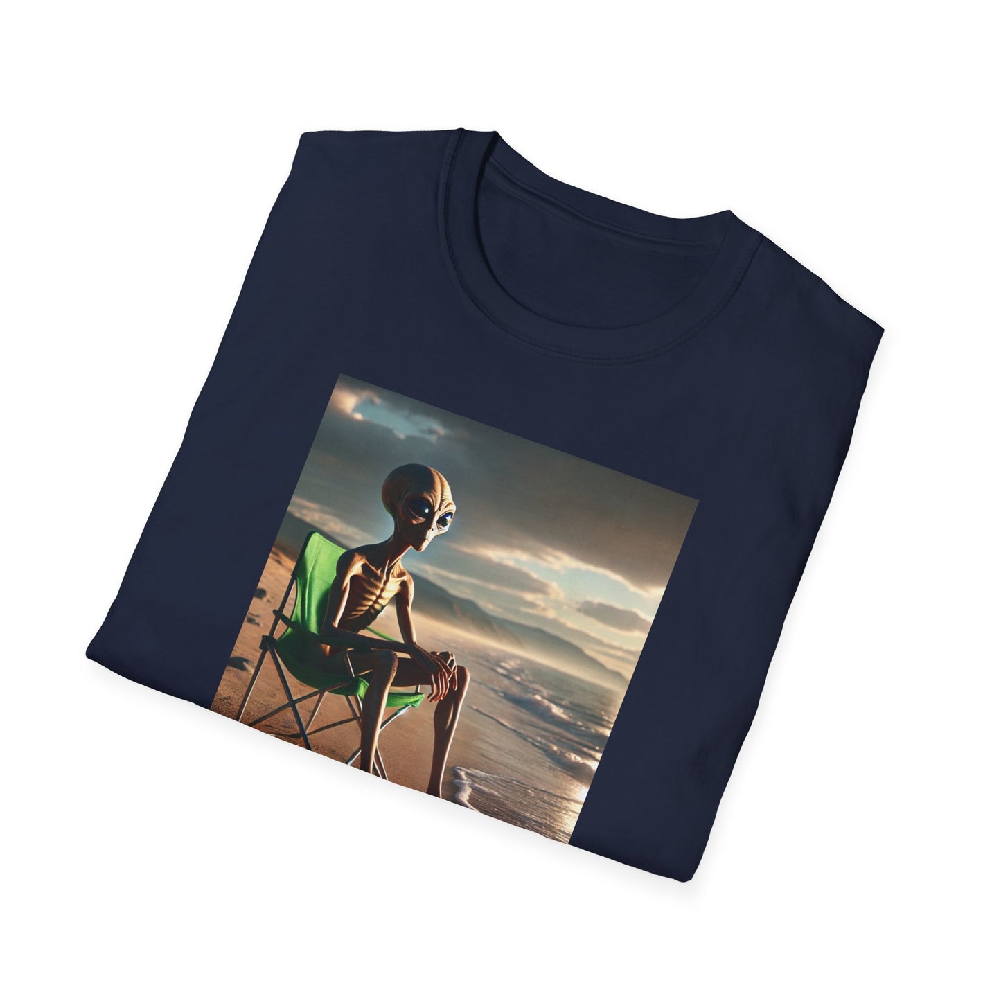 Alien Beach Contemplation T-Shirt