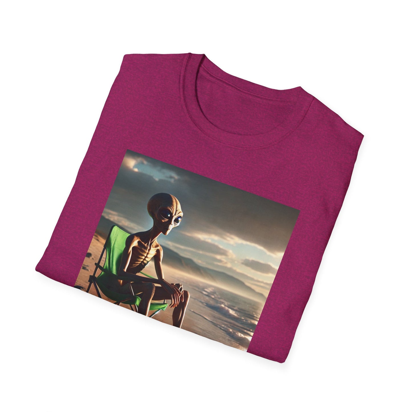 Alien Beach Contemplation T-Shirt