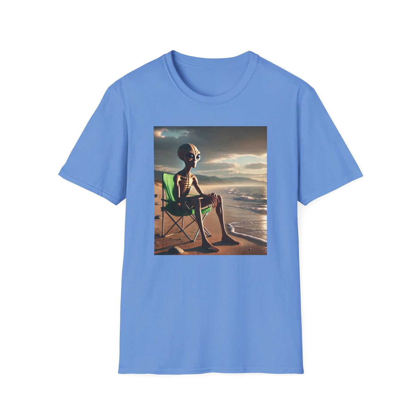 Alien Beach Contemplation T-Shirt