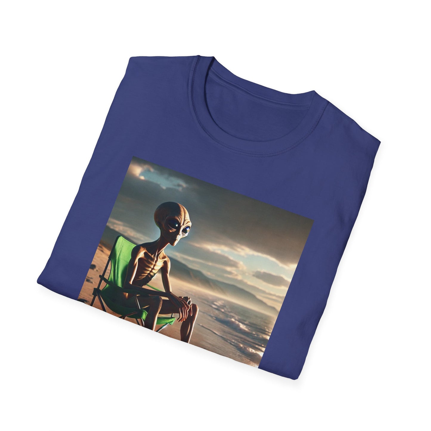 Alien Beach Contemplation T-Shirt