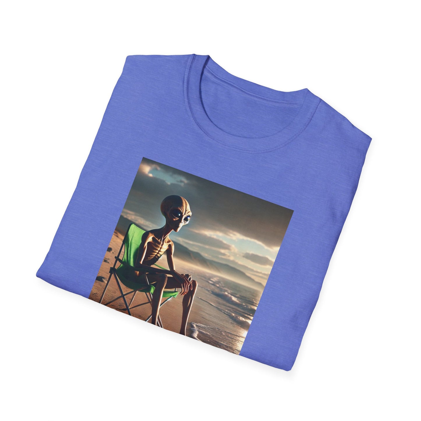 Alien Beach Contemplation T-Shirt