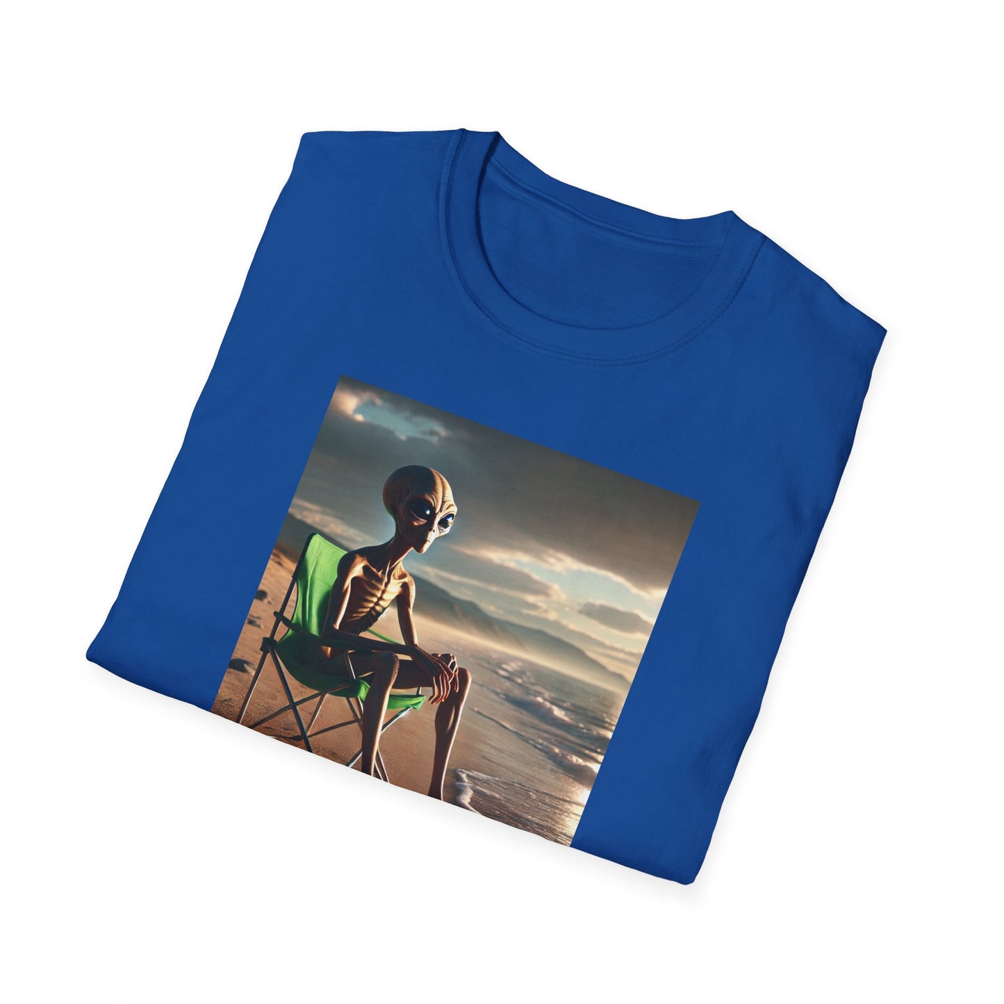 Alien Beach Contemplation T-Shirt