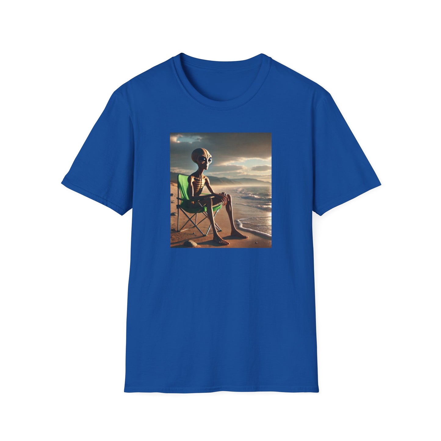 Alien Beach Contemplation T-Shirt