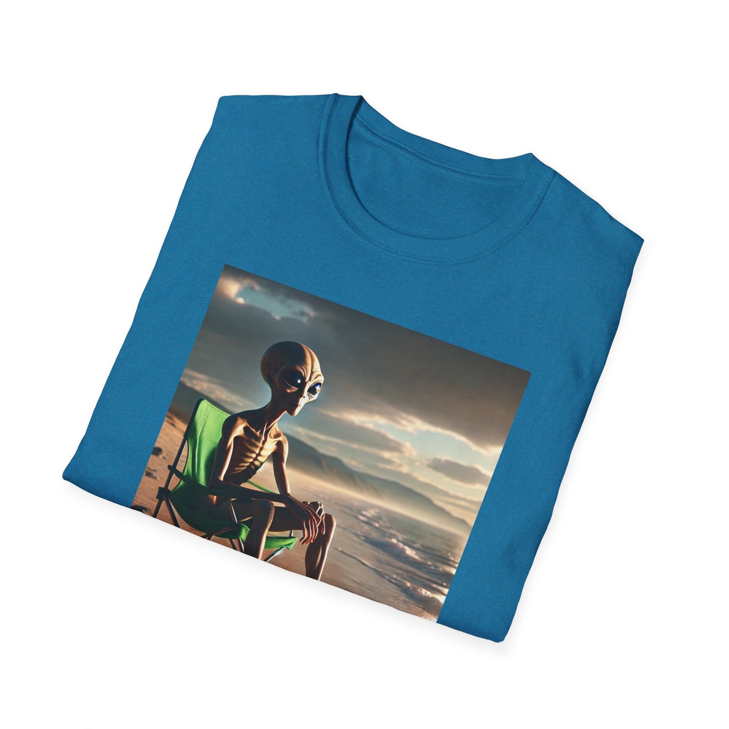 Alien Beach Contemplation T-Shirt