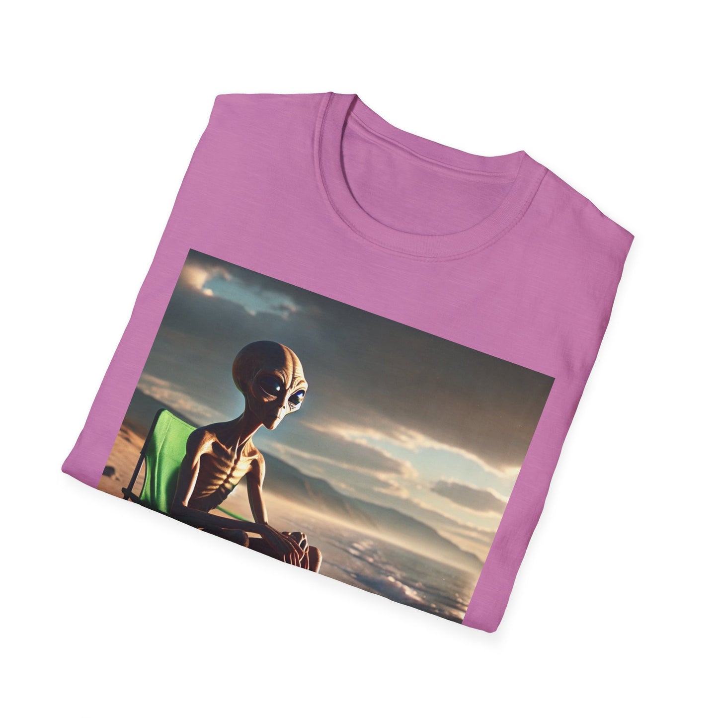 Alien Beach Contemplation T-Shirt