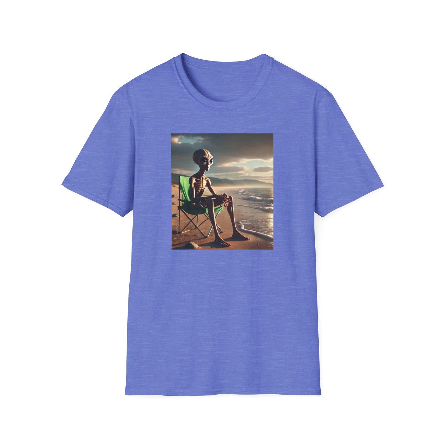 Alien Beach Contemplation T-Shirt