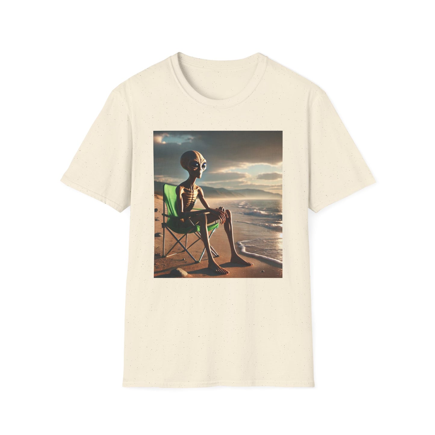 Alien Beach Contemplation T-Shirt