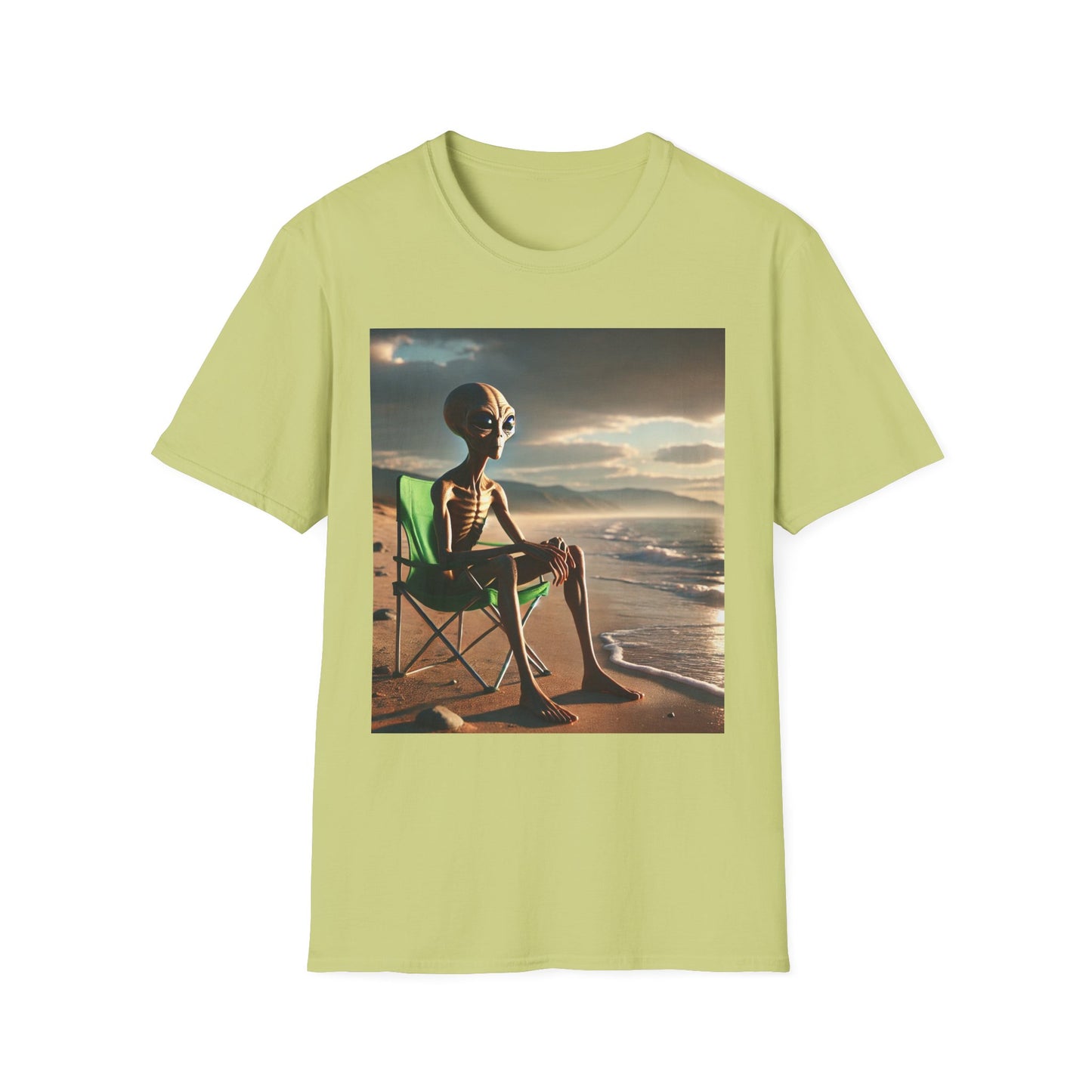 Alien Beach Contemplation T-Shirt